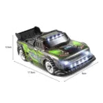 High-Speed WLtoys RC Short Truck Race Car, 1/28 Scale, 2.4GHz, 30km/h, Durable Metal Chassis