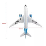 WLtoys A170 RC Glider Plane – 2.4GHz, 6-Axis Gyro, 3D/6G System, Brushless Motor