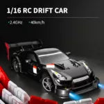 High-Speed RC Drift Car, 1/16 Scale, 4WD, 2.4GHz – Ready to Run