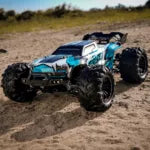 High-Speed 4WD RC Truck: 2.4Ghz, 70KM/H, 1/16 Scale with LED Lights