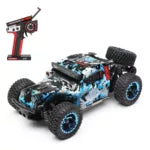 High-Speed WLtoys 4WD Off-Road Racing and Climbing Truck, 1/28 Scale with 2.4GHz Remote Control