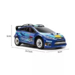 WLtoys 1/28 Scale Remote Control Race Car, 30KM/H Speed, 2.4GHz, Metal Chassis