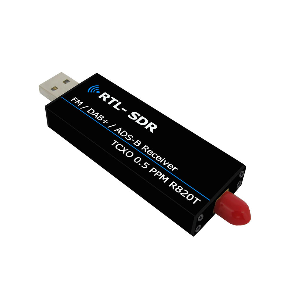 RTL SDR R820t2 USB Receiver: High Precision Dongle with 0.5ppm TCXO