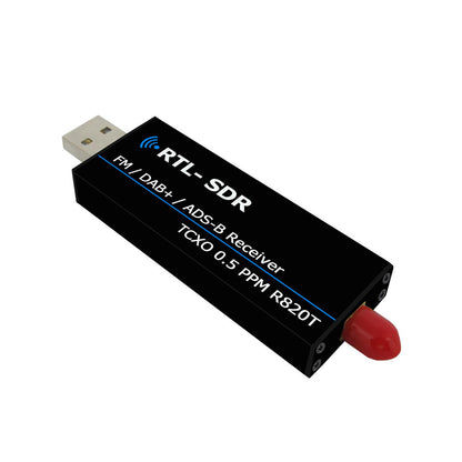 RTL SDR R820t2 USB Receiver: High Precision Dongle with 0.5ppm TCXO