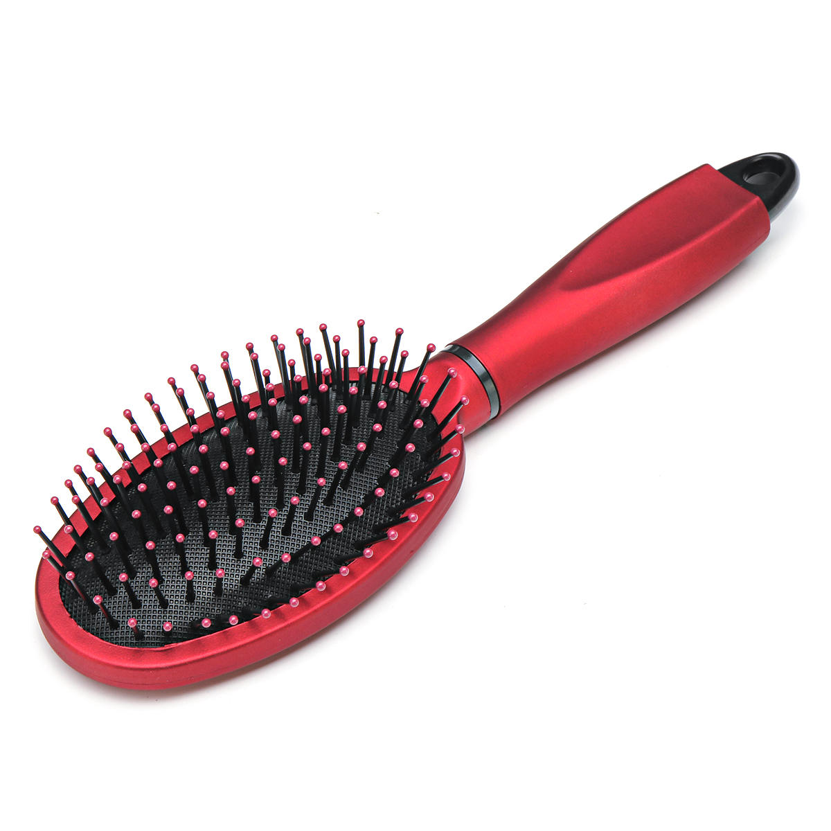 Red Real Hair Brush with Hidden Security Container