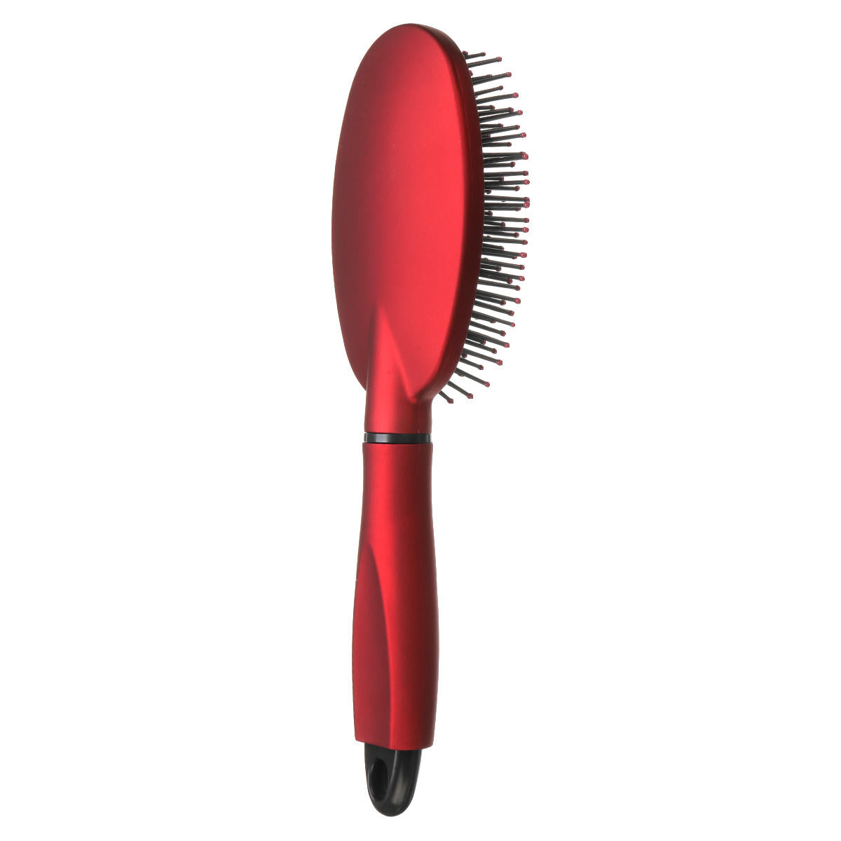 Red Real Hair Brush with Hidden Security Container