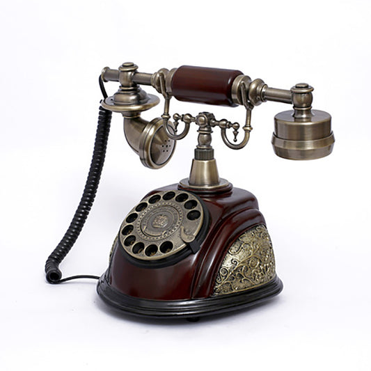 Vintage-Style Corded Telephone Speaker Phone – Retro Design