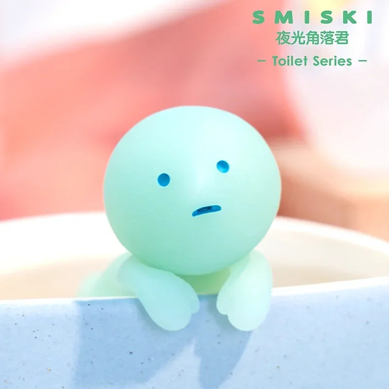 Sonny Angel Smiski Toilet Series Blind Box Toys Noctilucent Cute Doll Surprise Box Mini Figure Model Collection Ornaments Gifts