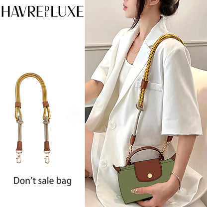 HAVREDELUXE Bag Strap For Longchamp Mini Bag Modified Noylon Bag Strap Rope Strap 78cm/100CM Shoulder Strap