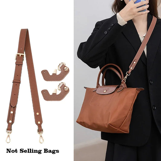 New Adjustable Bag Strap For Longchamp Bag 3pcs Accessories Short Handle Small Size No Punching Modification Tote Shoulder Strap