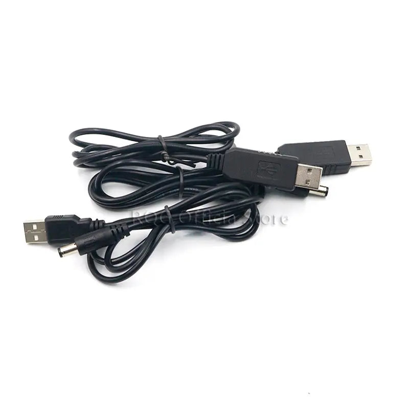 Usb Power Boost Line Dc 5v To Dc 9v / 12v Step Up Module Usb Converter Adapter Cable 2.1x5.5mm Plug