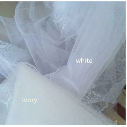 Elegant single layer bridal veil long soft wedding veil bridal veil wedding accessories white bridal veil shawl