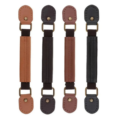 Replacement Leather Pull Handle Fashion Strap PU Leather Bag Handle 23.5cm Bags Accessories Luggage Suitcase Handle Home