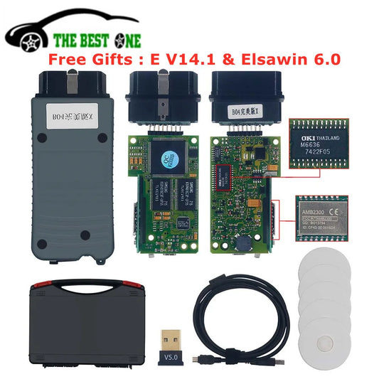 Original OKI 5054A V7.2.1 Bluetooth AMB2300 V11.0 6154 WIFI V1.8.9 5054 Full Chip UDS 6154A V166 Car Diagnostic Tool Free Ship