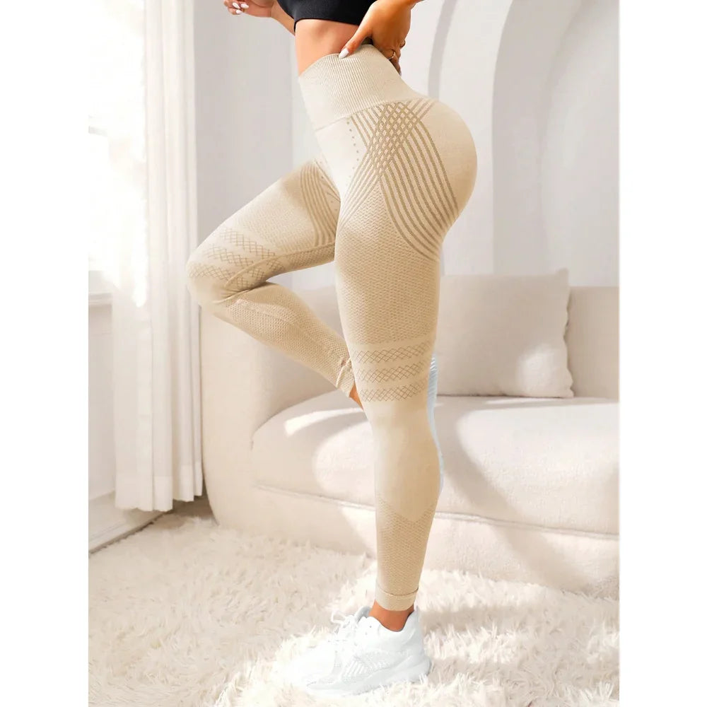 Women Gym Seamless Leggings Yoga Sports Pant Stretchy High Waist Leggings Fitness Leggings Sports Activewear Leegings