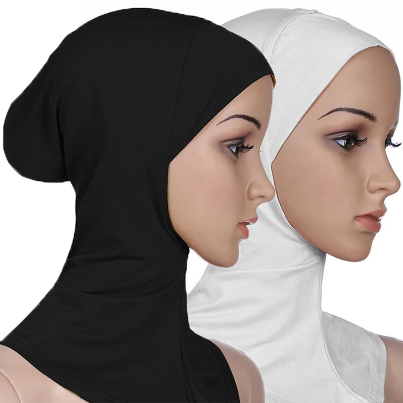 Ramadan Islamic Muslim Underscarf Women Veil Hijab Head Scarves Muslim Women Scarf Turbans Head For Woman Hijabs Caps Hat