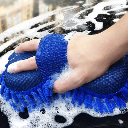 1Pcs Microfiber Car Washer Sponge Cleaning Car Care Detailing Brushes Washing Towel Auto Gloves Styling Accessories