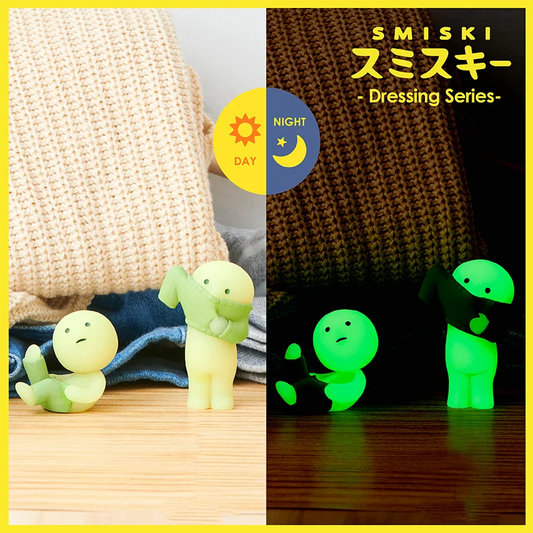 Smiski Smiski Dressing Series Blind Box Guess Bag Mystery Box Toys Doll Cute Anime Figure Desktop Ornaments Gift Collection