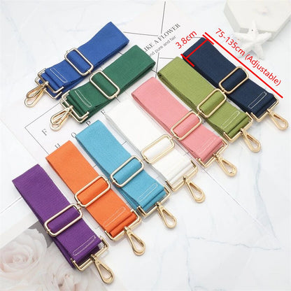 Shoulder Bag Belt Strap New Crossbody Adjustable Replacement Handbag Colourful Handle DIY Bag Accessories Nylon Sling Bag Strap