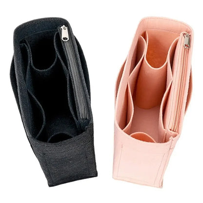 NEW Soft Pouch Organizer Felt Insert Bag Inner Bag Handbag Insert Bag Purse LinerFor Longchamp Le Pliage Backpack Bag