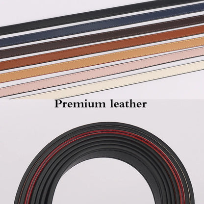 55-99CM Genuine Leather Bag Strap With Silver Gold Black Hardware Shoulder Strap Handbag Strap Bag Belt Handbag Accessories