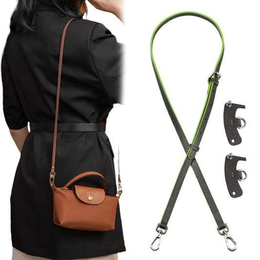 Bag Strap For Longchamp Mini Bag Free Punching Modification Transformation Accessories for Mini Bag Punch-free Bag Strap