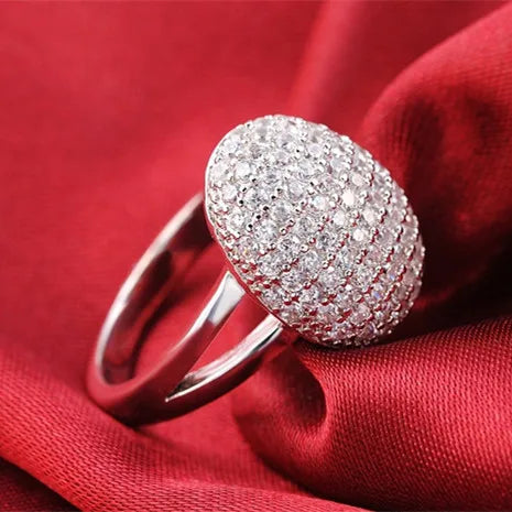 ARRIVAL silver color designer Rings  Two Gifts 88 CZ Wedding Engagement  For Women Brand Wholesale Sepcial Unique R103