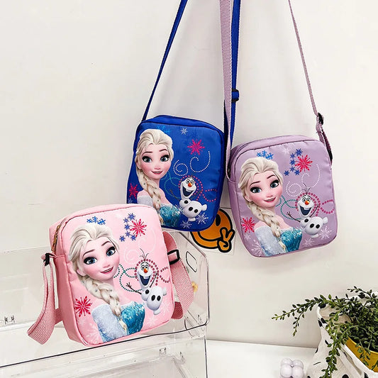 Disney Frozen 2 Elsa Anna Cartoon Princess Messenger Cute Bag Hot Toys Christmas New Year Gift for Childre