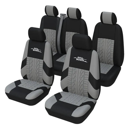 High Quality Car Seats Covers Universal Covers Car Interior Suitable for Two Rows of Seats (Double Front Seats and 2+1 Seats)