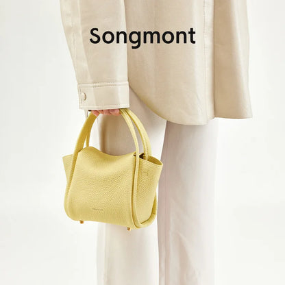 Songmont Mountain Mini Yuanbao Bag, Mini Vegetable Basket Series, Spring/Summer Designer Handheld Mini Bag