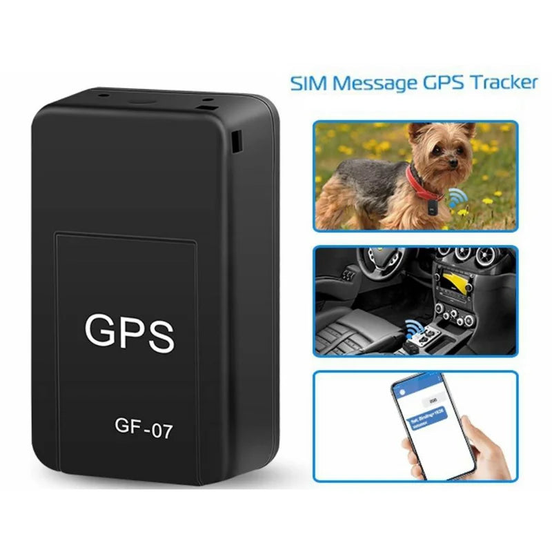 GF-07 GPS Tracker Car Real Time Tracking Vehicle Anti-Theft Pets Children Anti-lost Mini Locator SIM Message Positioner