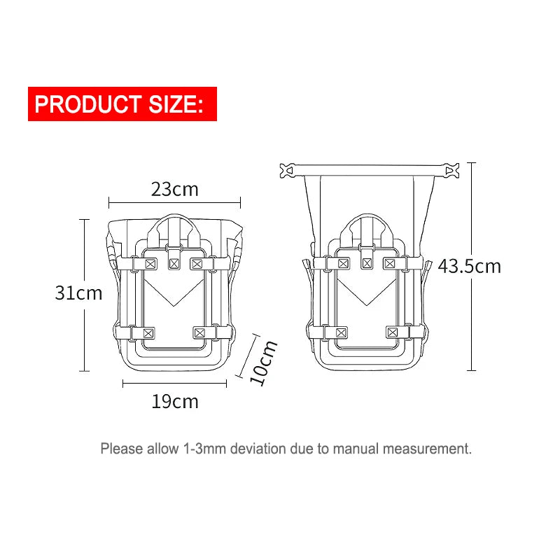 Motorcycle Frame Crash Bars Waterproof Bag Repair Tool Placement Bag For YAMAHA TENERE 700 Tenere700 XTZ 700 T700 2019-2022