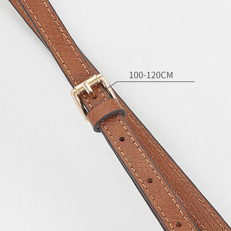 2024 Bag Strap For Longchamp Mini Shoulder Strap Dumpling Crossbody Bag Perforated Conversion Accessories Punch-free Bag Strap