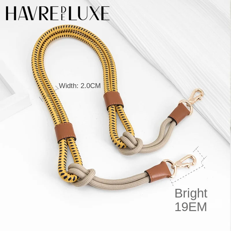 HAVREDELUXE Bag Strap For Longchamp Mini Bag Modified Noylon Bag Strap Rope Strap 78cm/100CM Shoulder Strap