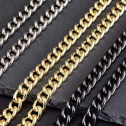 120cm Metal PU Leather Straps for Handbag Purse Chain Belt Bag Replacement Handles Shoulder Straps DIY Accessories