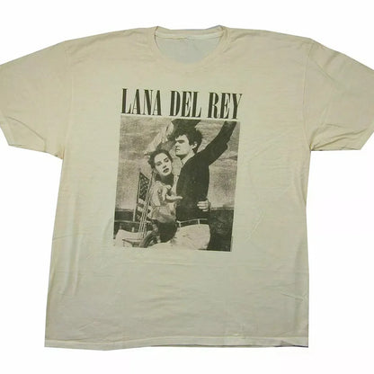 New Lana Del Rey Ldr Sailing Tan T Shirt Cotton Tee Vintage Shirt Summer Unisex T-Shirt Harajuku Casual Women T Shirt