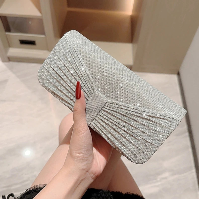 Gorgeous Women's Wedding Evening Bag Bridal Shoulder Clutch Prom Envelope Handbag