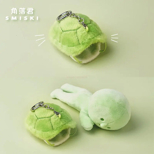 Corner Jun SMISKI Turtle Cute Plush Doll Doll Charm Personalized Ugly and Cute Bookbag Keychain Jewelry