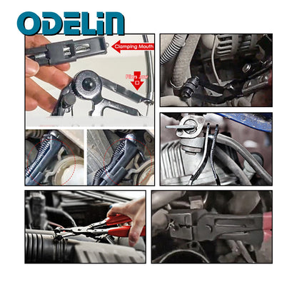 9 PC Hose Clamp Pliers Set Flexible Cable Ring Plier Mechanic Tool