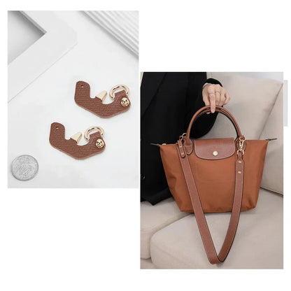 handbag fashion Bag Adjustable Shoulder Strap For Longchamp Small Short Handle Bag Modified Messenger Strap Real Leather