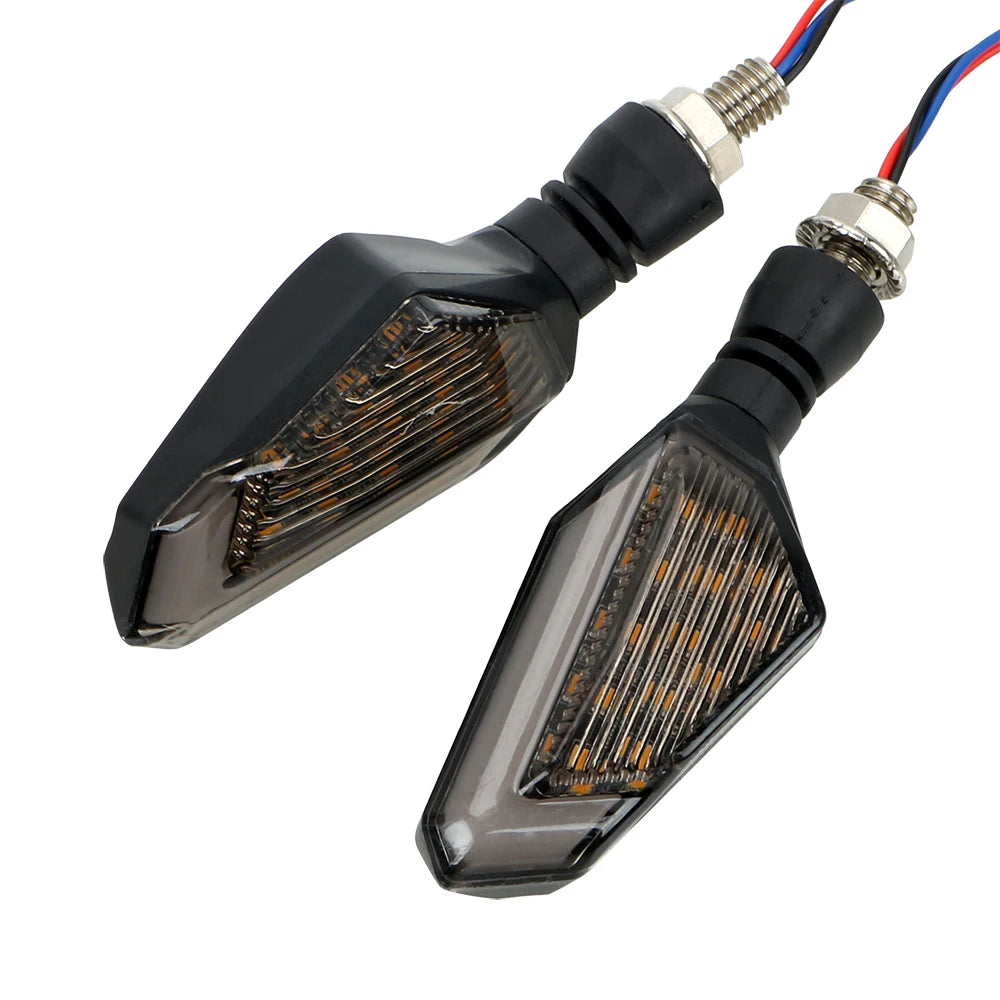 Signal Lamp Front Rear DC 12V 2Pcs/set Universal Moto Accessories Motorbike Blinker Motorcycle LED Turn Signal Lights