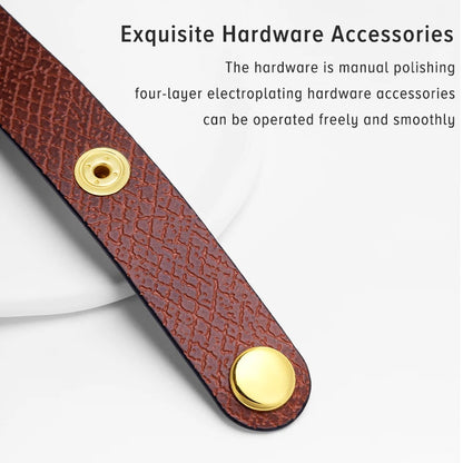 WUTA Leather Bag Handle Fixed Buckle For Longchamp Tote Bag Shoulder Strap Fixing Clip Adjustment Shorten Buckle Bag Accessories