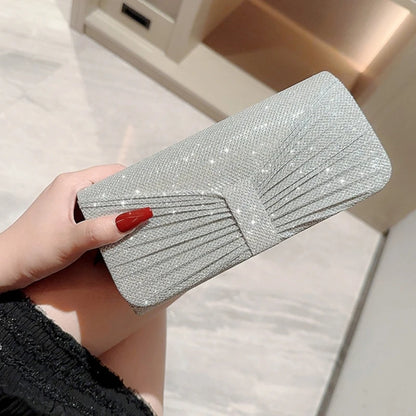 Gorgeous Women's Wedding Evening Bag Bridal Shoulder Clutch Prom Envelope Handbag