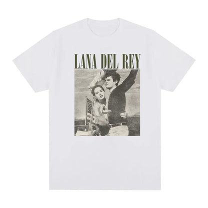 New Lana Del Rey Ldr Sailing Tan T Shirt Cotton Tee Vintage Shirt Summer Unisex T-Shirt Harajuku Casual Women T Shirt