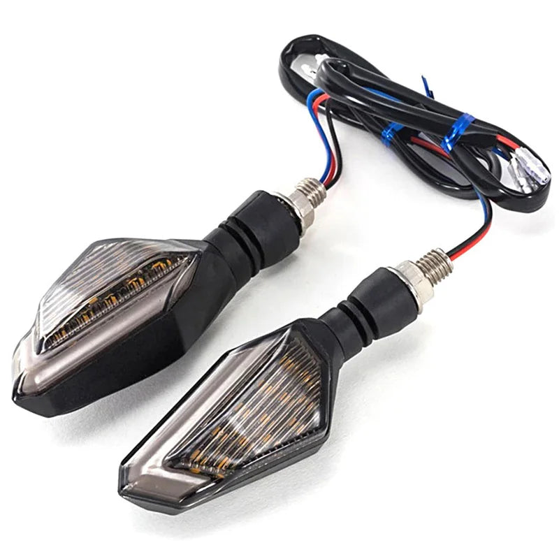 2PCS Turn Signals Motorcycle LED Lights DRL Daytime Running Lights Energy Saving Easy Installation Motorcycle Parts