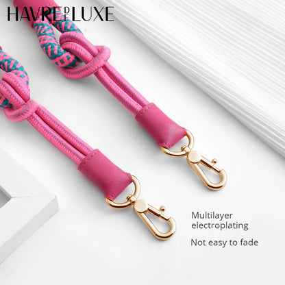 HAVREDELUXE Bag Strap For Longchamp Mini Bag Modified Strap Rope Free Punching 78cm Shoulder Strap havredeluxe