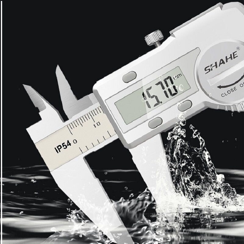 SHAHE Digital Caliper, 0-200/300mm, IP54 Waterproof with USB Data Output