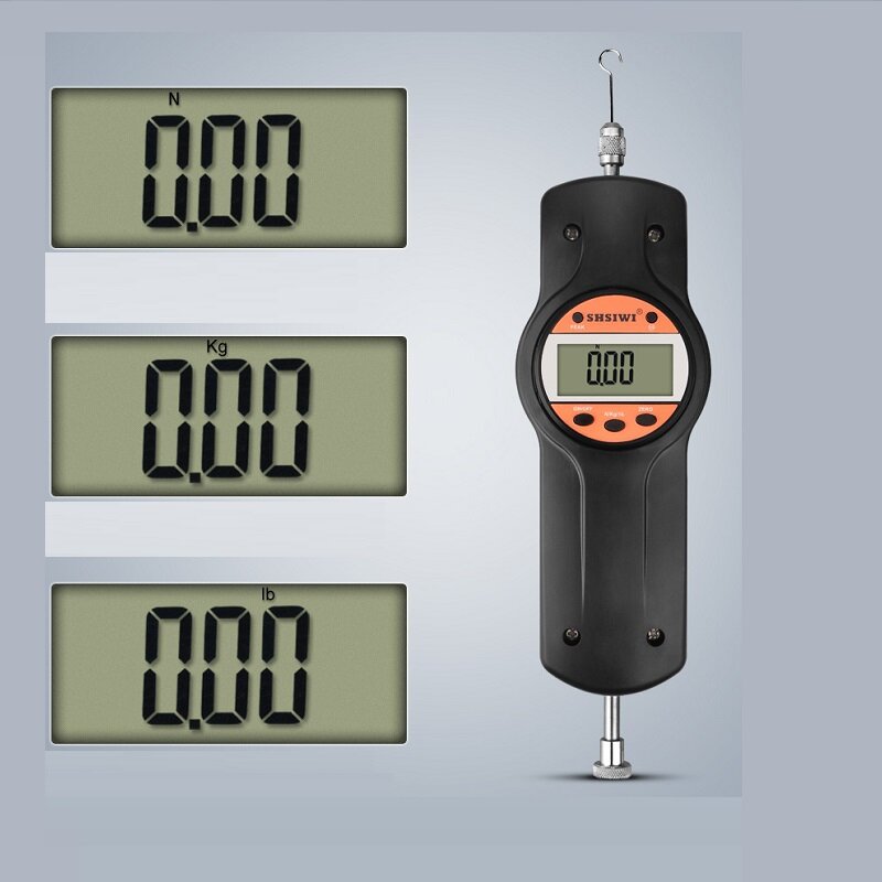 SHSIWI Digital Force Gauge: Compact, Portable Dynamometer and Push-Pull Measuring Tool