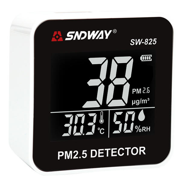 SNDWAY Digital Air Quality Monitor, PM2.5 Gas Detector with Temperature and Humidity