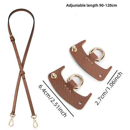 Bag Strap For LONGCHAMP Mini Shoulder Strap Dumpling Crossbody Bag Perforated Conversion Accessories For Punch-free Bag Strap